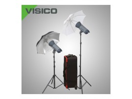 Visico VC-400 HH Umbrella Kit 2 Flash Head